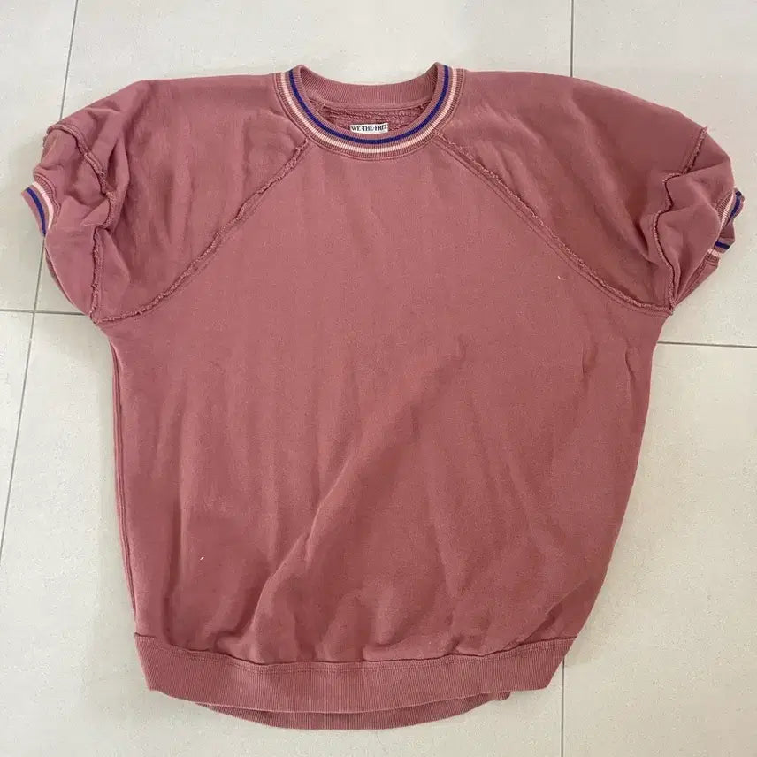 [SOLD OUT] 미국프리피플 로즈 반팔 맨투맨