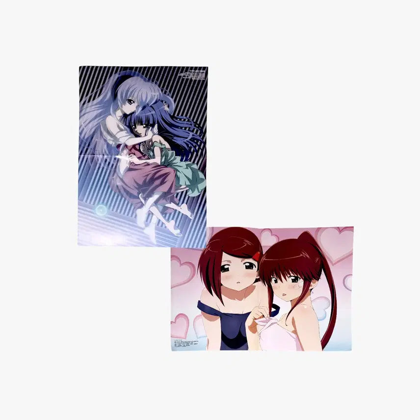 [BUNJANG] When They Cry x Kiss Sis A3 Double-Sided Poster / 쓰르라미 울적에 키스시스 A3 양면 포스터