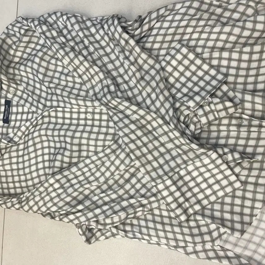 [BUNJANG] Massimo Dutti Checked Shirt XS / 마시모두띠 Massimo Dutti 체크 셔츠 XS