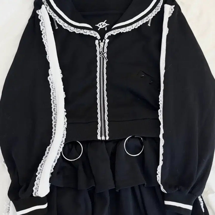 [SOLD OUT] kry clothing SERA 세일러 카라 셋업 교복