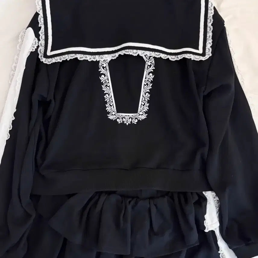 [SOLD OUT] kry clothing SERA 세일러 카라 셋업 교복