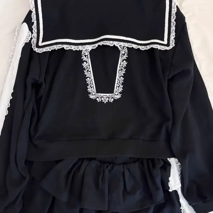 [SOLD OUT] kry clothing SERA 세일러 카라 셋업 교복