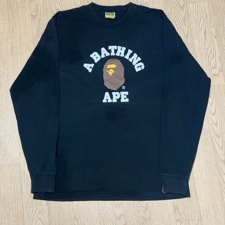 [SOLD OUT] 베이프 블랙 롱슬리브 2XL
