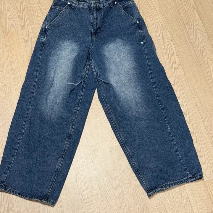 [BUNJANG] Mim the Wardrobe Yujeong Denim Pants / 밈더워드로브 유정 콜라보 바지