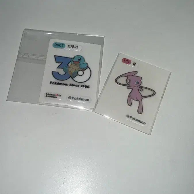 [BUNJANG] Pokemon Tteokbokki Sticker Bundle Set / 포켓몬 띠부씰 띠부실 일괄 38개