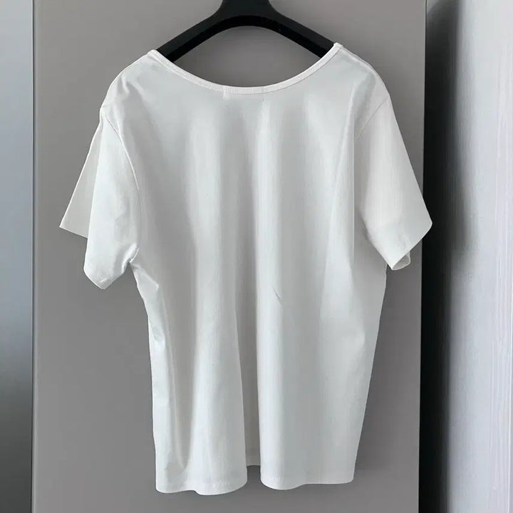 [SOLD OUT] 바이정화 유넥 반팔티 화이트