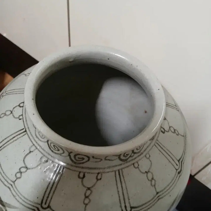 [BUNJANG] Celadon Porcelain Jar / 백자