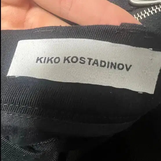 [BUNJANG] Kiko Kostadinov Knox Trousers Black / 키코 코스타디노브 녹스 트라우저 블랙