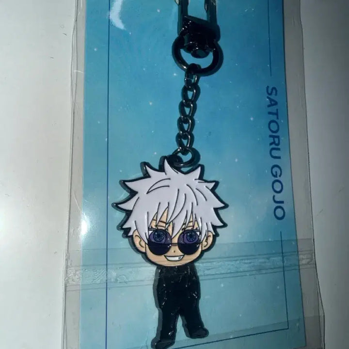 [BUNJANG] Jujutsu Kaisen Gojo Satoru CGV Keychain / 주술회전 고죠 사토루 cgv 회옥옥절 키링