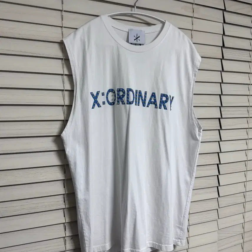 [BUNJANG] XODINARY Sleeveless Shirt / 엑스오디너리 - 슬리브리스 셔츠 / 애쉬 아일랜드