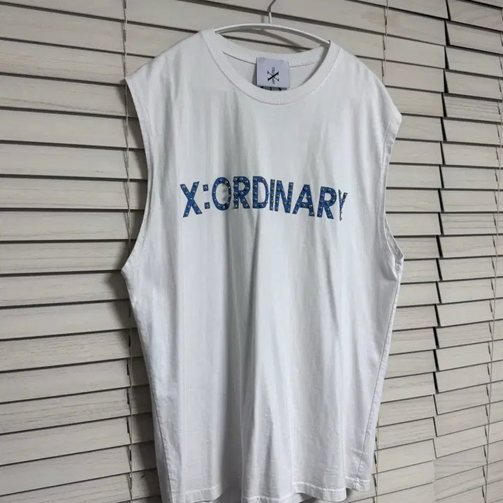 [BUNJANG] XODINARY Sleeveless Shirt / 엑스오디너리 - 슬리브리스 셔츠 / 애쉬 아일랜드