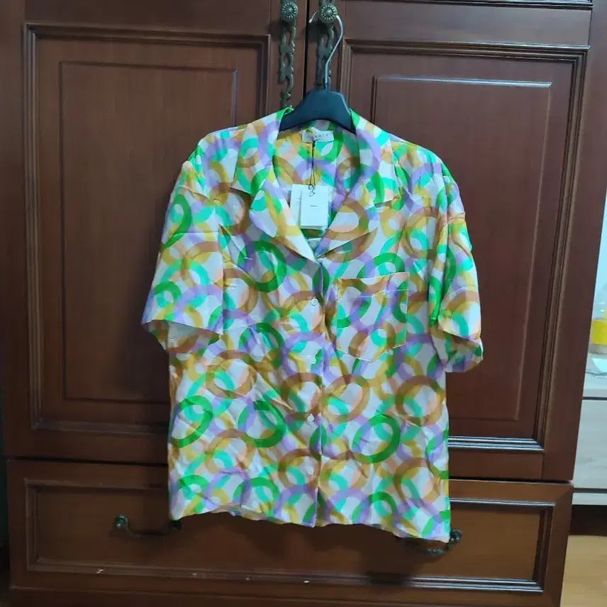 [SOLD OUT] 미사용새상품)산드로실크반팔셔츠