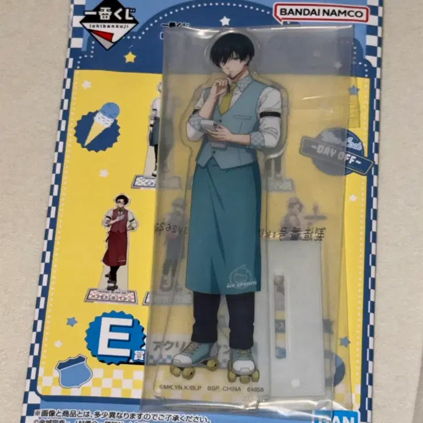 [BUNJANG] Blue Lock Itoshi Rin Day Off Acrylic Stand / 블루록 데이오프 DAY OFF 쿠지 아크릴 이토시 린