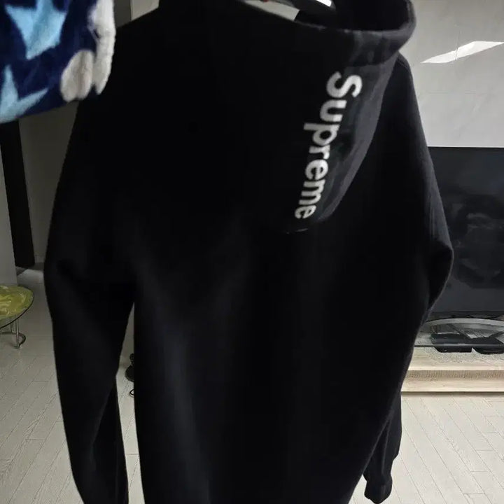 [BUNJANG] Supreme Tape Logo Hoodie L / 슈프림 테잎로고 후드집업 L사이즈
