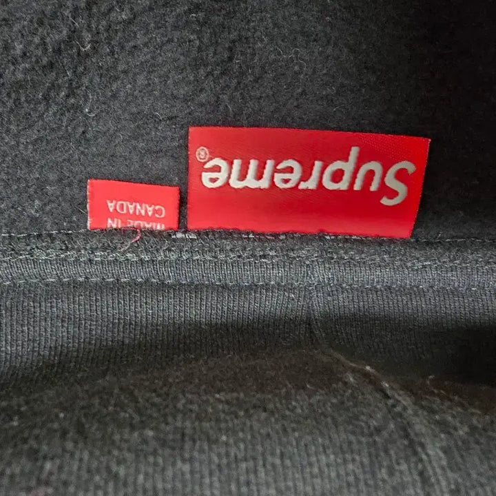 [BUNJANG] Supreme Tape Logo Hoodie L / 슈프림 테잎로고 후드집업 L사이즈