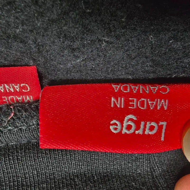 [BUNJANG] Supreme Tape Logo Hoodie L / 슈프림 테잎로고 후드집업 L사이즈