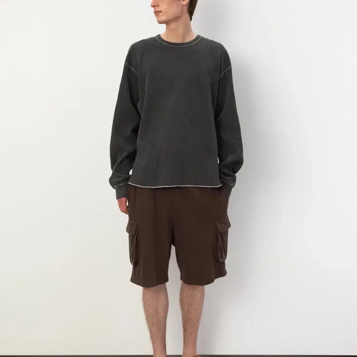 [SOLD OUT] 디스이즈네버댓 x 헤인즈 TNT Hanes Thermal Top Char