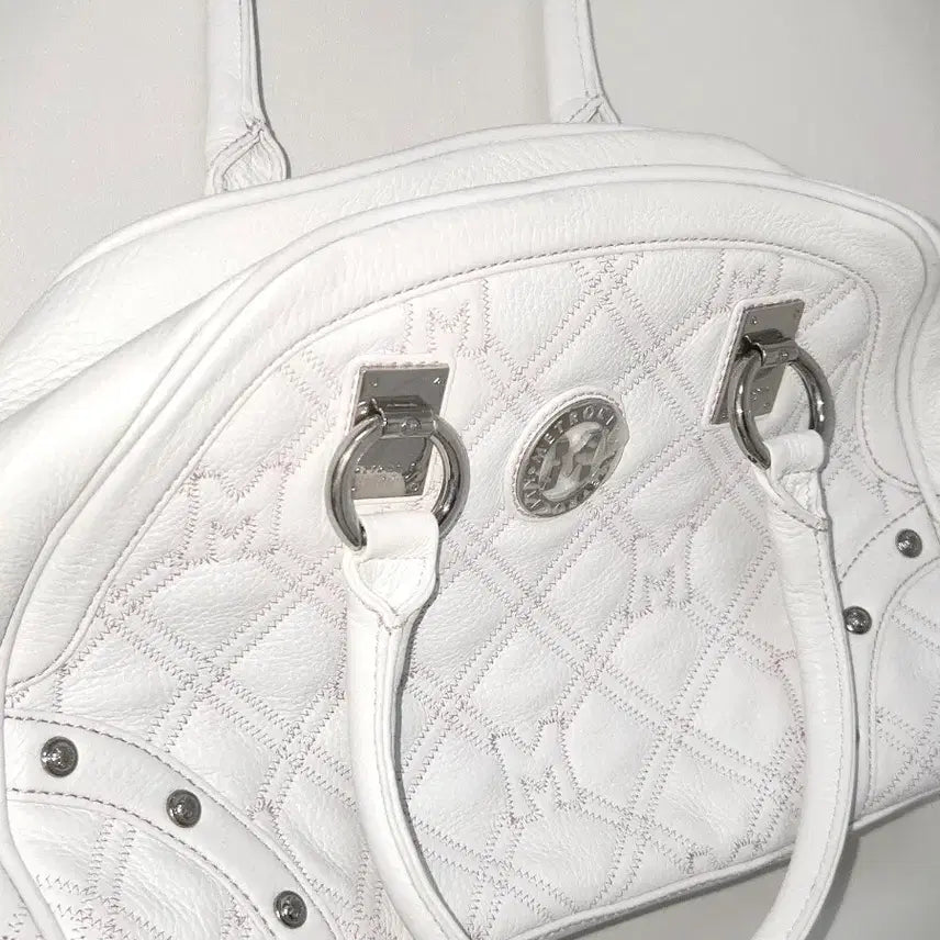 [BUNJANG] Metrocity White Vintage Bag / 빈티지 히메갸루 메트로시티 화이트 가방