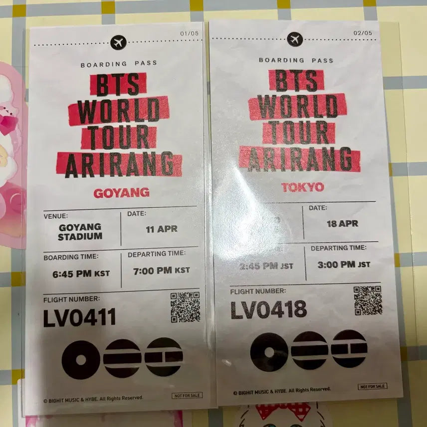 [SOLD OUT] 방탄 아리랑 라이브뷰잉 특전