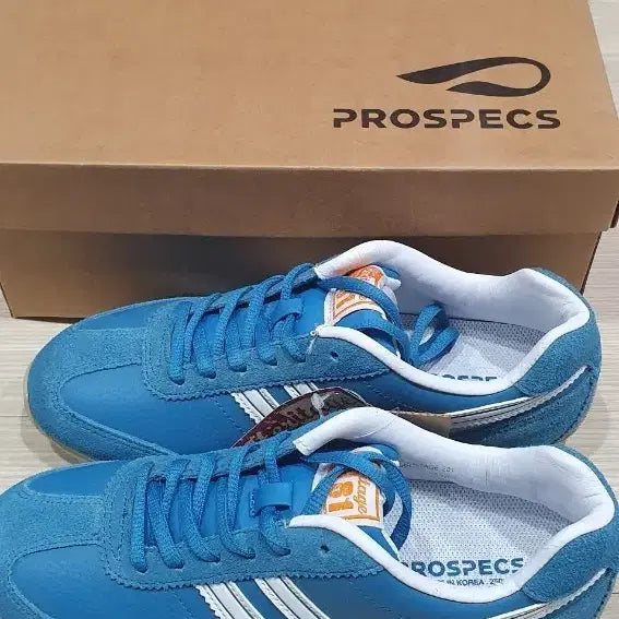 [SOLD OUT] (새상품) 프로스펙스 헤리티지 201 블루 250 운동화