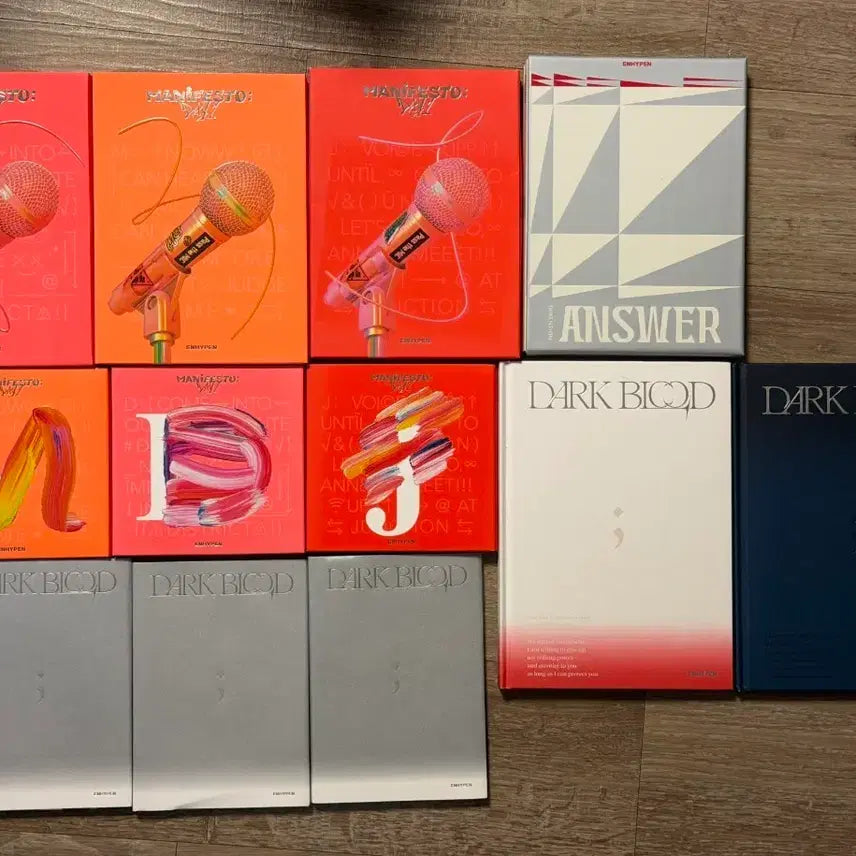 [SOLD OUT] 엔하이픈 앨범  일괄양도 (포카x)