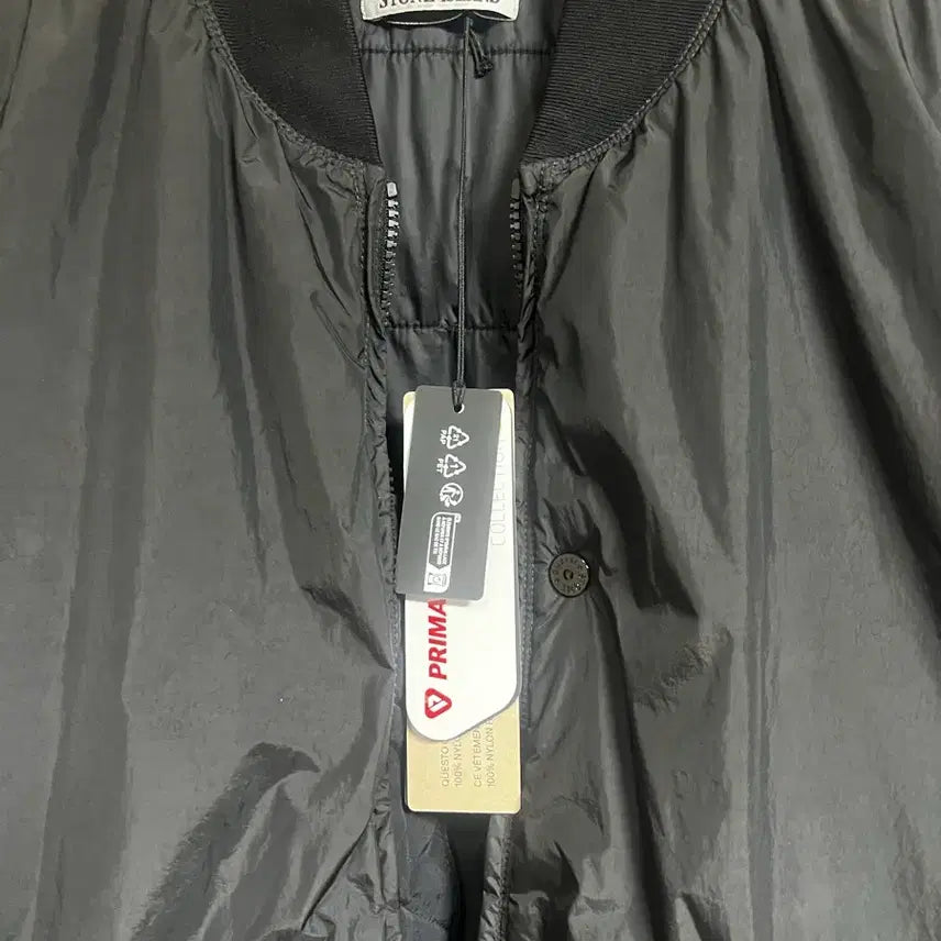 [BUNJANG] Stone Island Crinkle Reps Primaloft Bomber Jacket Black / L/스톤아일랜드 40923 크링클랩스 프리마로프트 봄버 자켓 블랙