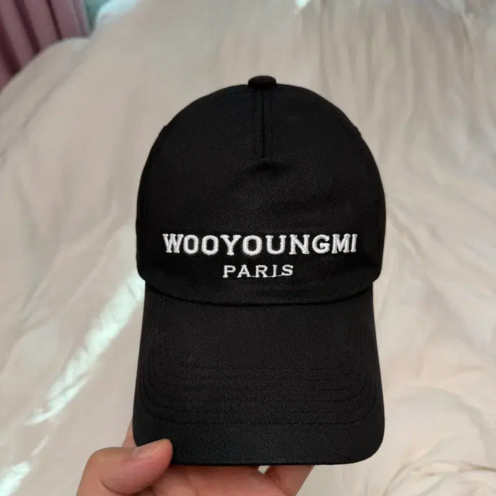 [BUNJANG] Wooyoungmi Black Ball Cap / 24ss 우영미 정품 볼캡 블랙