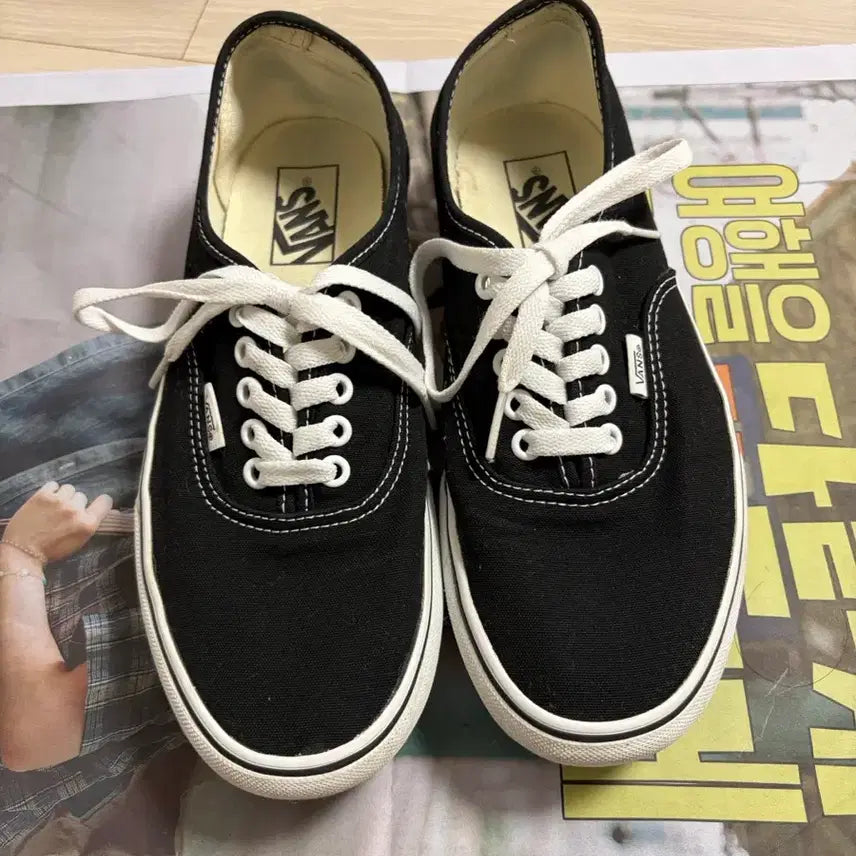 [BUNJANG] Vans Authentic Platform 2.0 Sneakers (US 7.5 / 255mm) / 정품 반스 어센틱 플랫폼 2.0 255 실착 3회