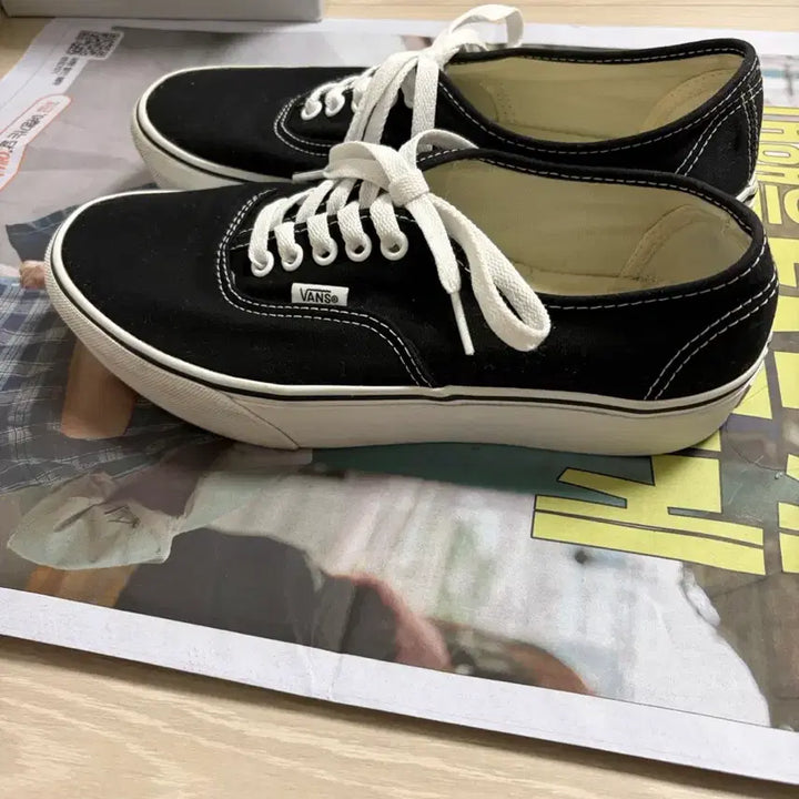 [BUNJANG] Vans Authentic Platform 2.0 Sneakers (US 7.5 / 255mm) / 정품 반스 어센틱 플랫폼 2.0 255 실착 3회