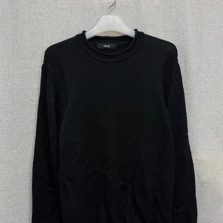 [SOLD OUT] [XL] GV2 jeans 남성 블랙 라운드 긴팔 니트