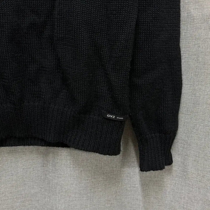 [SOLD OUT] [XL] GV2 jeans 남성 블랙 라운드 긴팔 니트