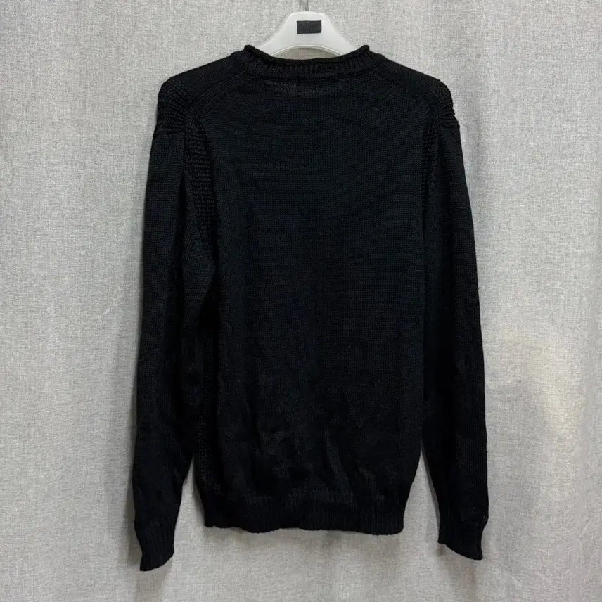 [SOLD OUT] [XL] GV2 jeans 남성 블랙 라운드 긴팔 니트
