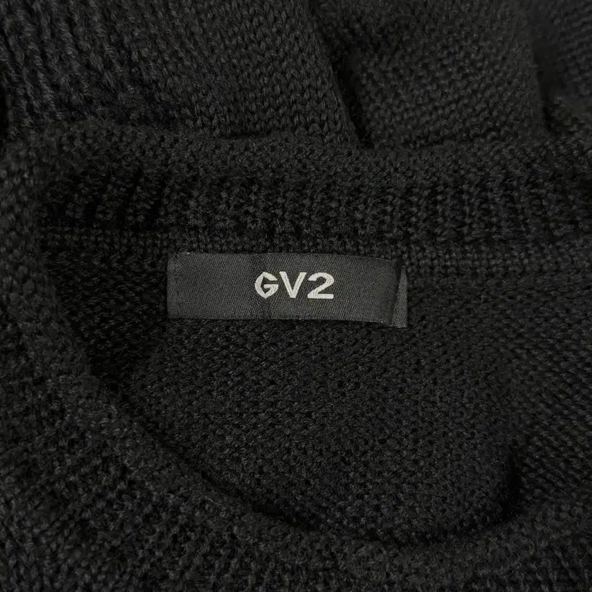 [SOLD OUT] [XL] GV2 jeans 남성 블랙 라운드 긴팔 니트