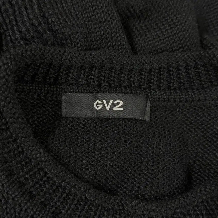 [SOLD OUT] [XL] GV2 jeans 남성 블랙 라운드 긴팔 니트