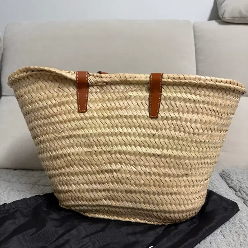 [SOLD OUT] 셀린느 트리오페 라피아백 라탄백 미디움