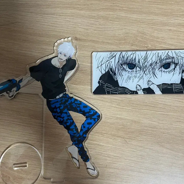 [BUNJANG] Gojo Satoru Acrylic Stand / 고죠 사토루 아크릴 스탠드 (비공굿)