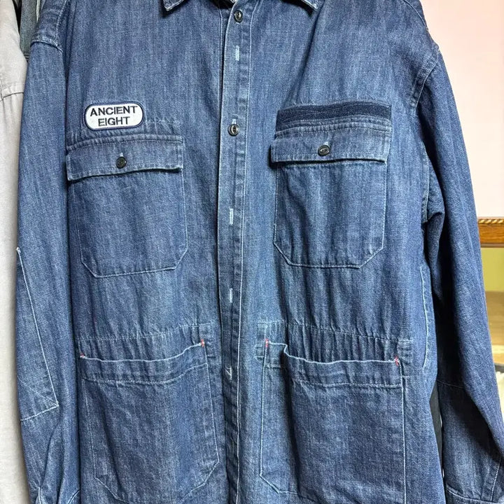 [BUNJANG] Ogaff Denim Shirt Jacket / 오가프 데님 셔츠 자켓 셔켓
