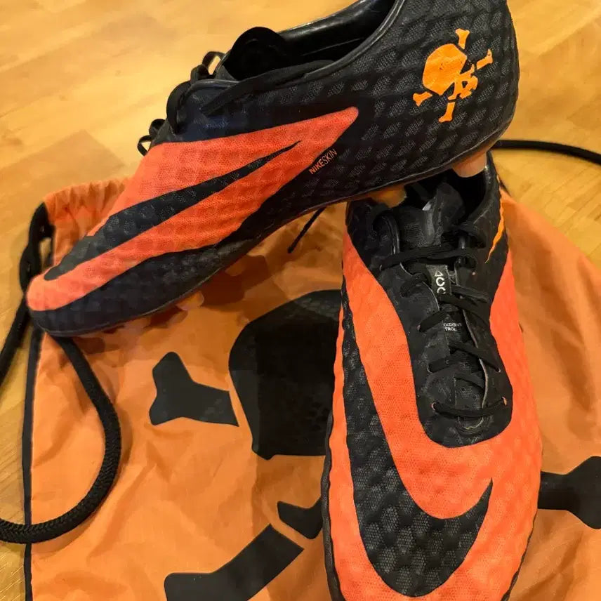 [BUNJANG] Nike Hypervenom Phantom 1 FG OG Soccer Cleats / 나이키 하이퍼베놈 팬텀1 HG OG 브라이트 시트러스 285