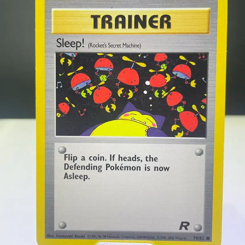 [BUNJANG] Pokemon Sleep! Trainer Card 1999 / [북미판] 포켓몬 카드 트레이너 Sleep! 1999