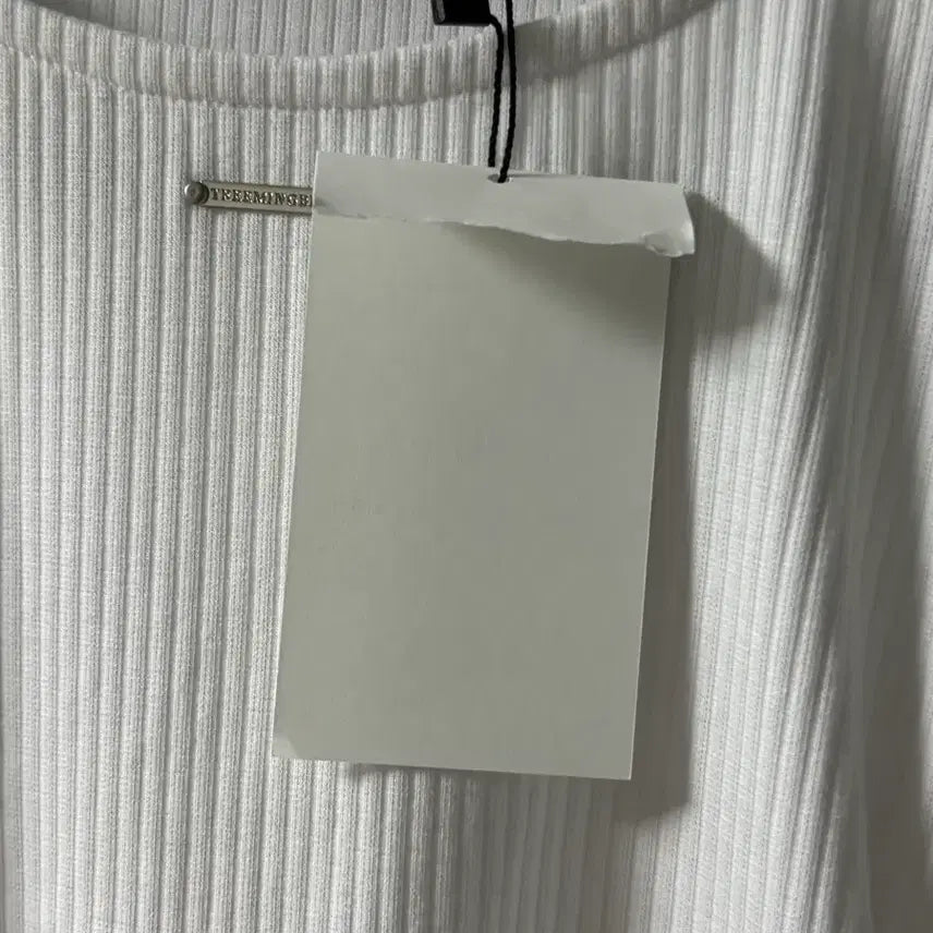 [BUNJANG] Trimming Bird Boat Neck Long Sleeve T-shirt / (새상품) 트리밍버드 보트넥 롱슬리브 티셔츠