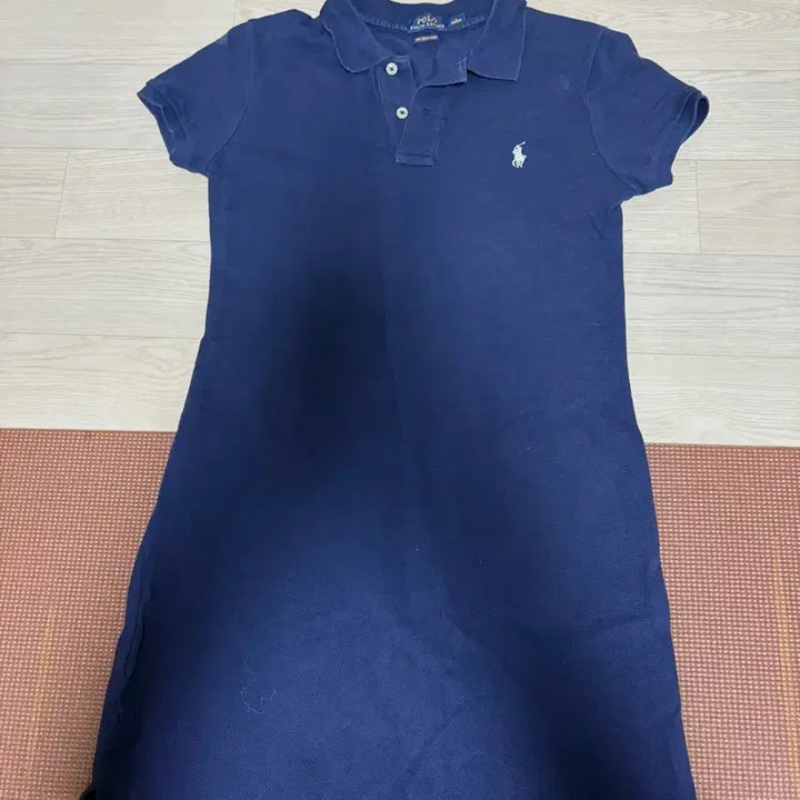 [BUNJANG] Polo Ralph Lauren Navy Pique Dress / 폴로 랄프로렌 네이비 피케 원피스