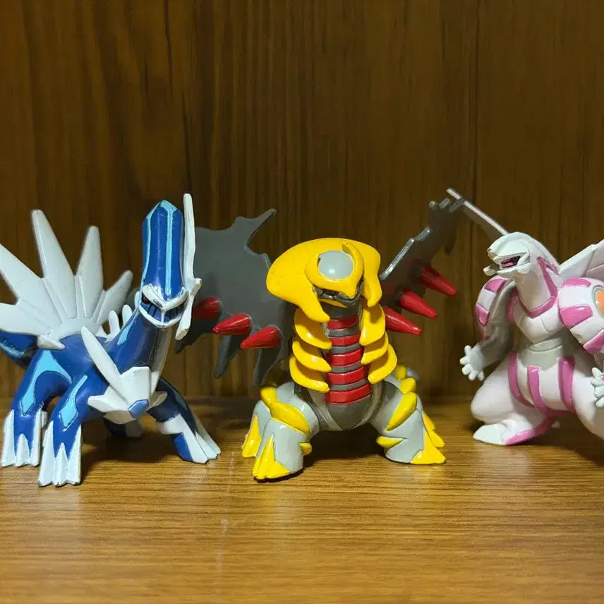 [BUNJANG] Pokemon Dialga/Palkia/Giratina Moncolle Figures Set / 포켓몬스터피규어 디아루가/펄기아/기라티나 몬콜레