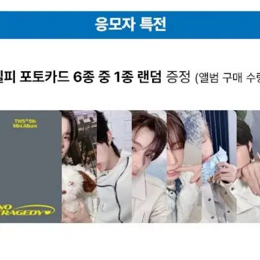 [SOLD OUT] 투어스 블드미 경민 팬싸 분철