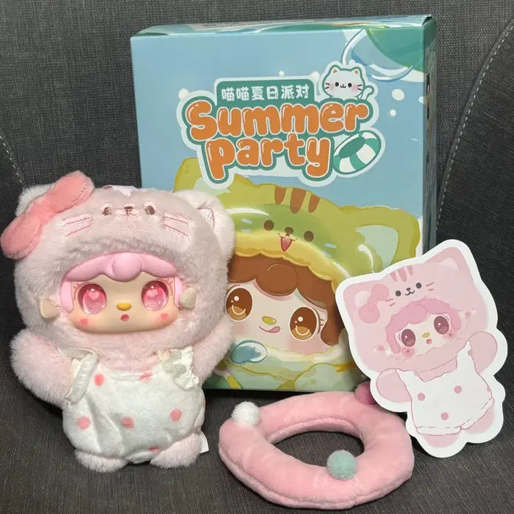[BUNJANG] Baby3 Yooki Summer Party Figure / 베이비쓰리 유키 yooki 썸머파티 핑크