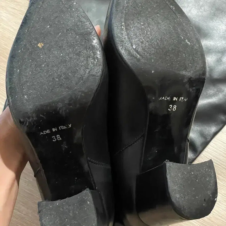 [BUNJANG] Leather Knee High Boots (Size 38) / 소가죽 니하이 부츠 38사이즈