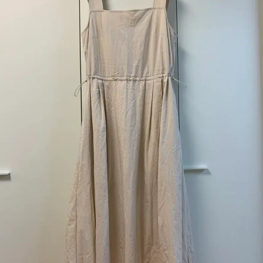 [BUNJANG] Studio Lab Beige Long Dress / 스튜디오랩의 베이지 롱 원피스