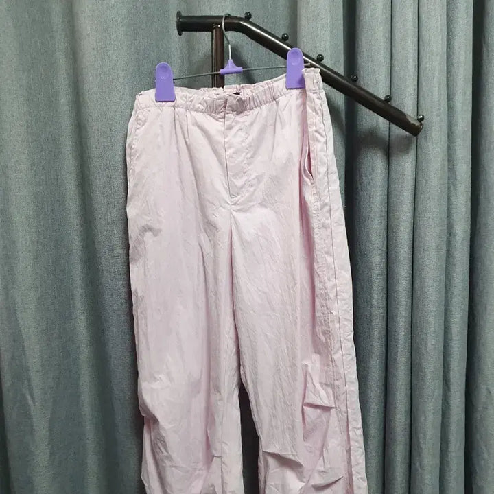 [BUNJANG] M-Line Pink Draping Pants / M자라 핑크 드레이핑 팬츠