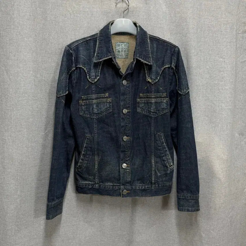 [SOLD OUT] [XL] CORN 웨스턴 아카이브 데님 빈티지 청자켓