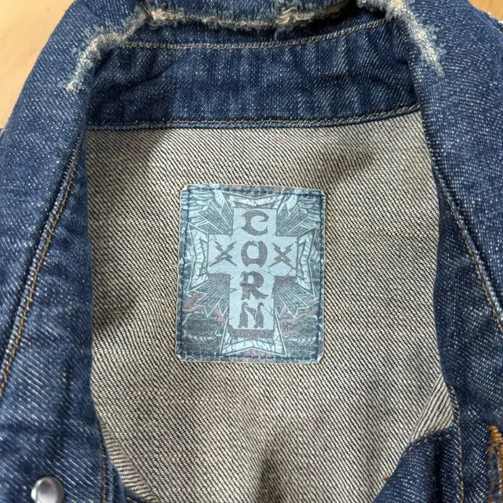 [SOLD OUT] [XL] CORN 웨스턴 아카이브 데님 빈티지 청자켓