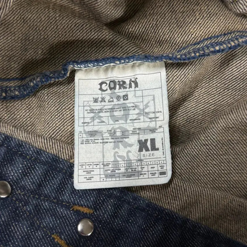 [SOLD OUT] [XL] CORN 웨스턴 아카이브 데님 빈티지 청자켓